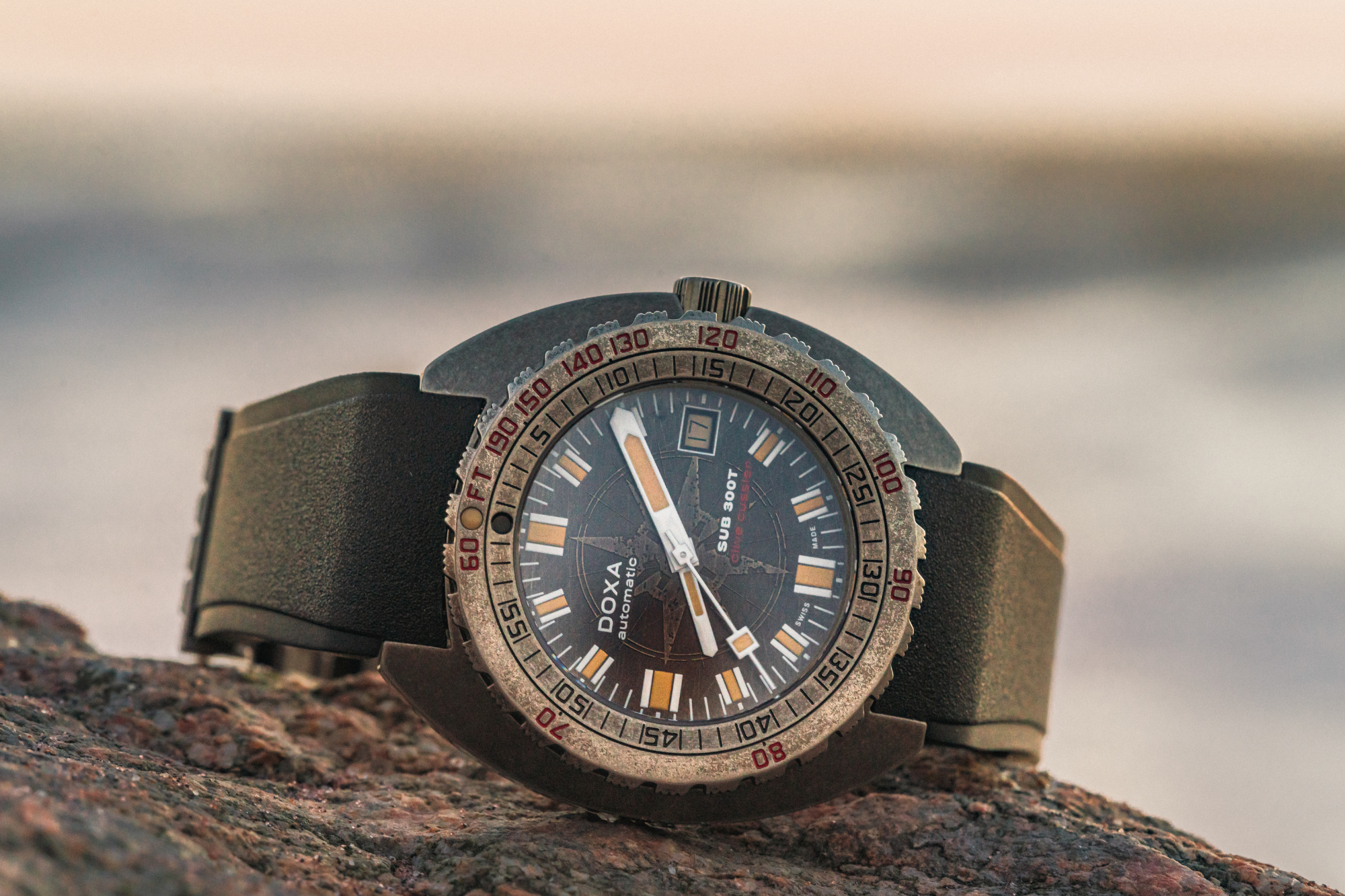 Celebrating Exploration and Legacy with The DOXA SUB 300T Sharkhunter Clive Cussler