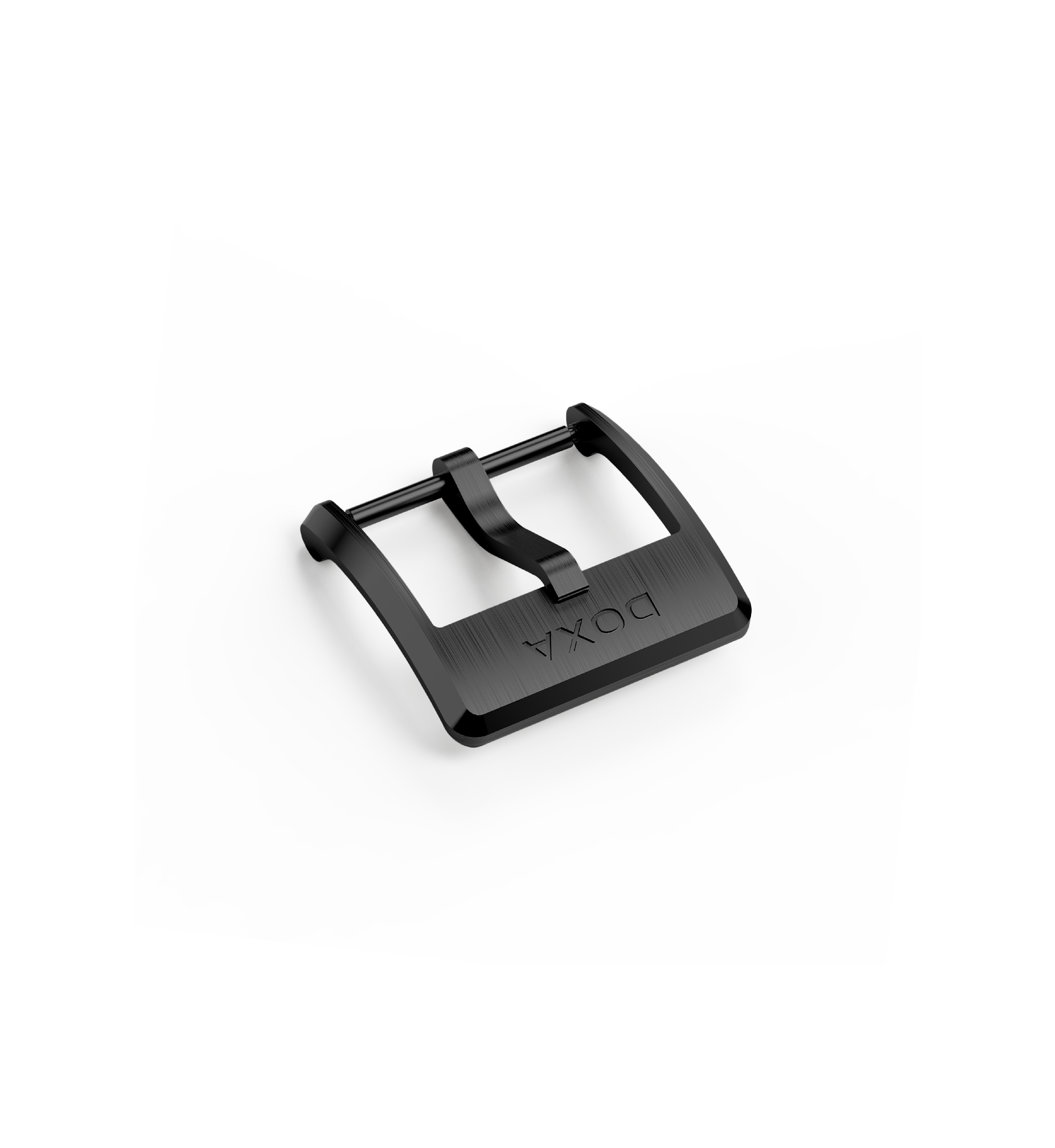 DLC-coated stainless steel pin buckle