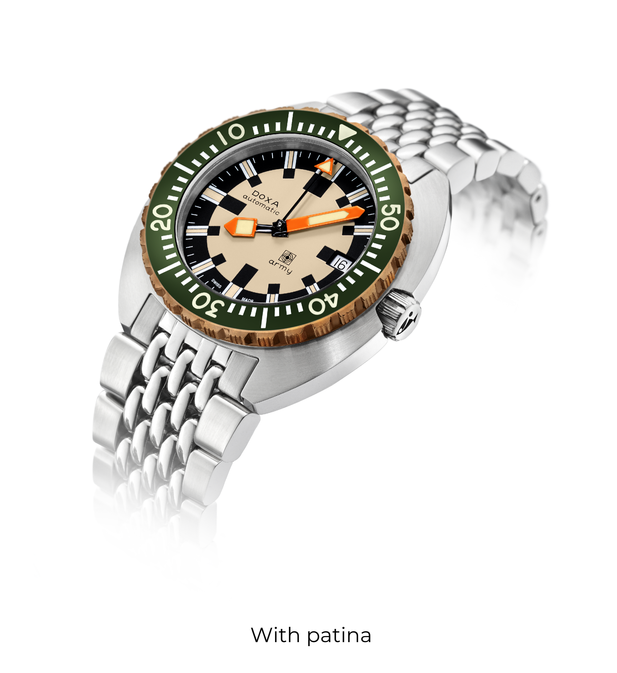 DOXA Army, Lunetta in bronzo