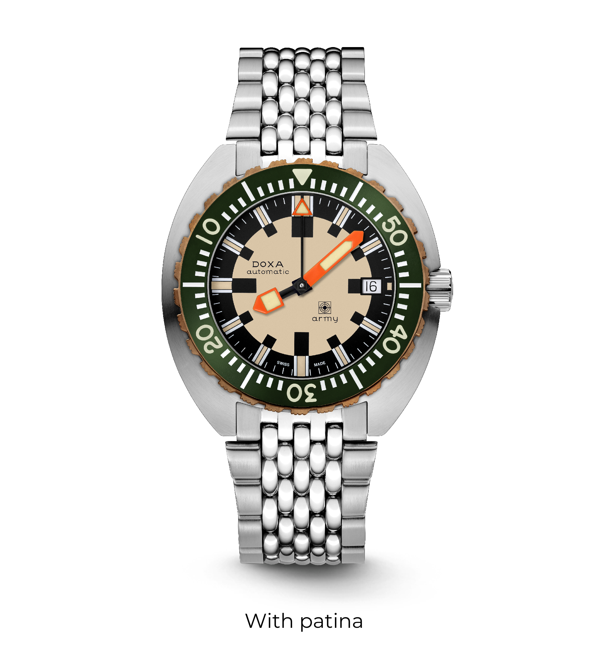 DOXA Army, Lunetta in bronzo