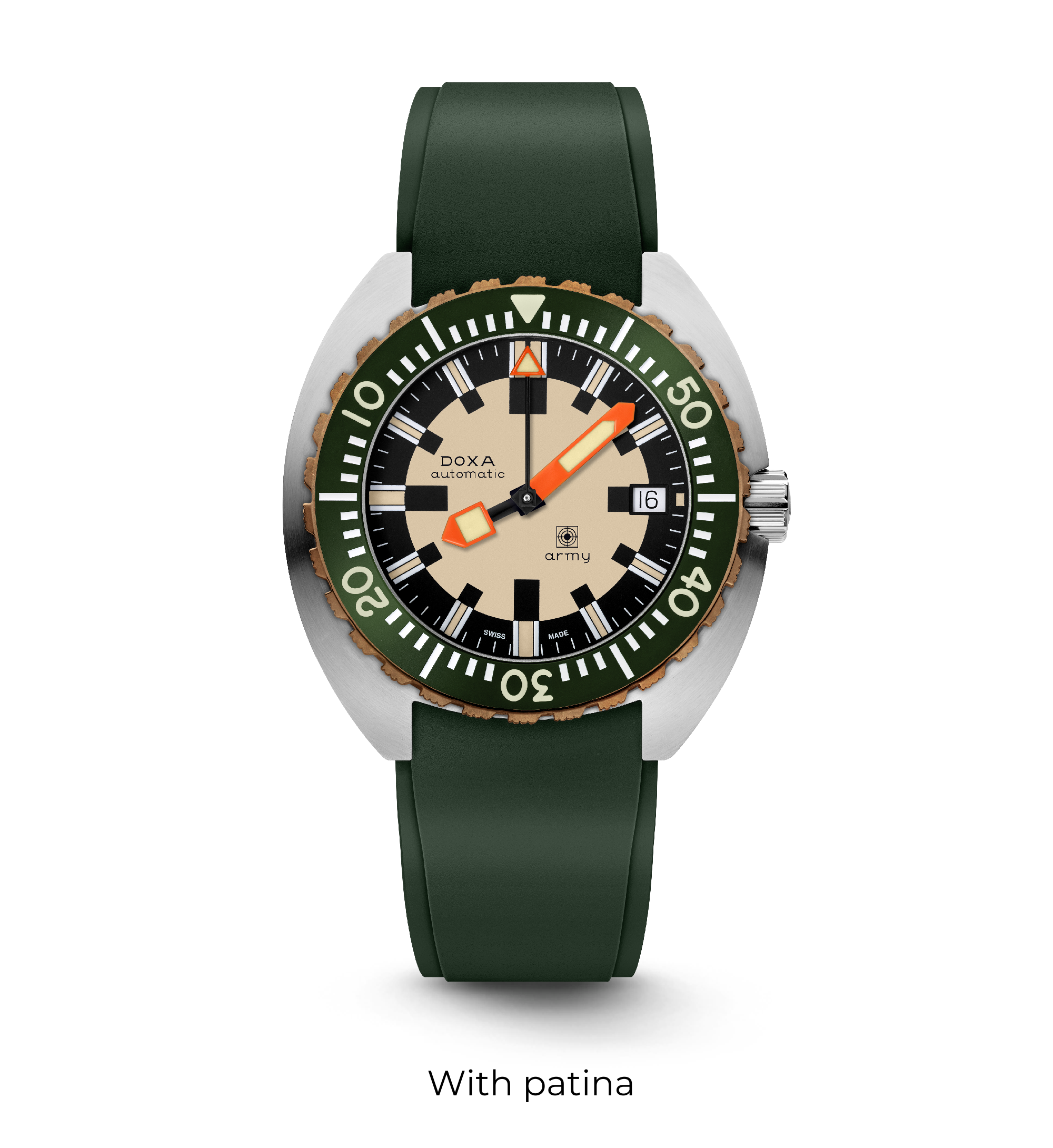 DOXA Army, Lunetta in bronzo