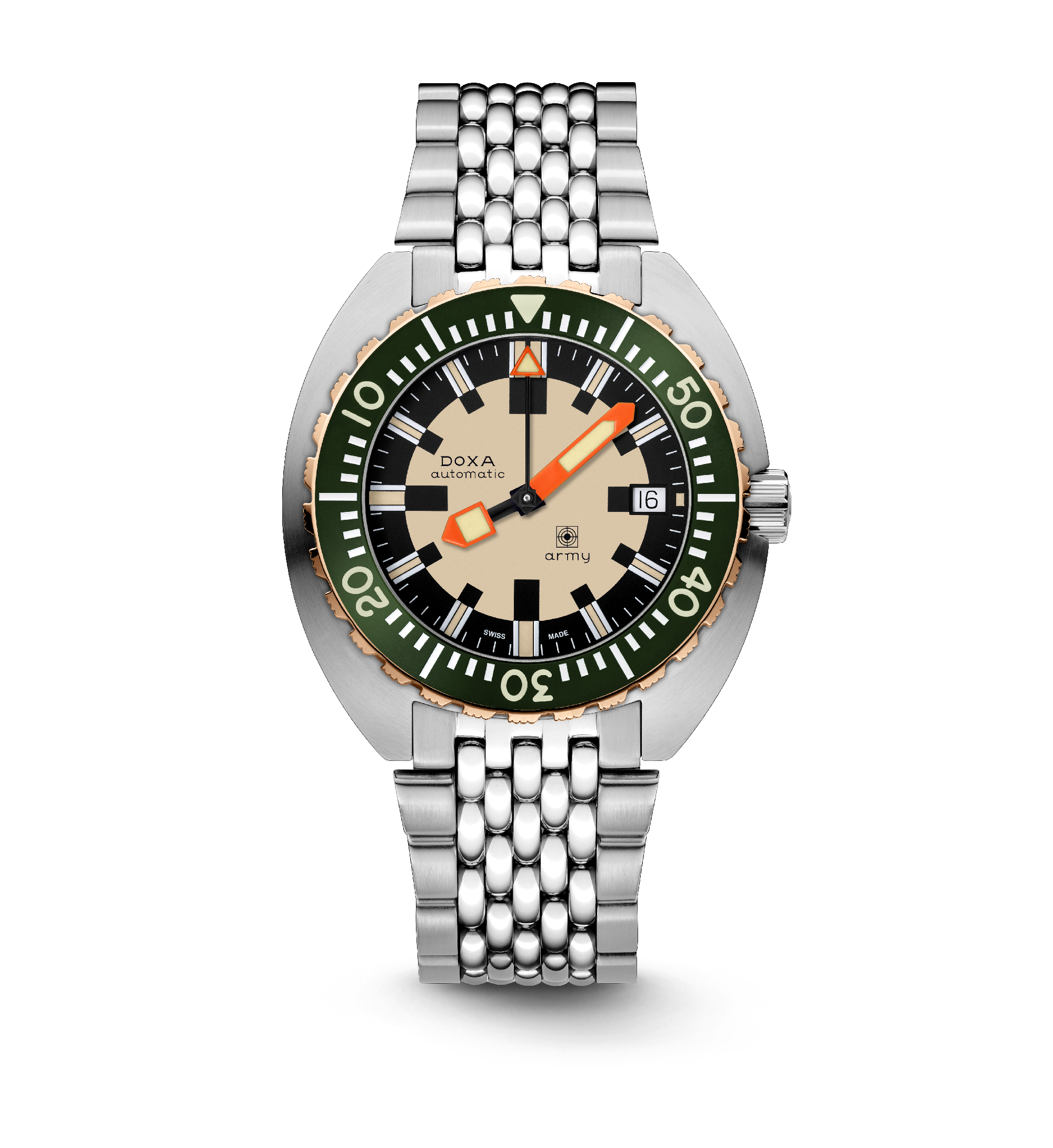 ミリタリー 時計　WW2 KMドイツ海軍　潜水艦士官用　スイスDOXA DOXA Army, bronze bezel