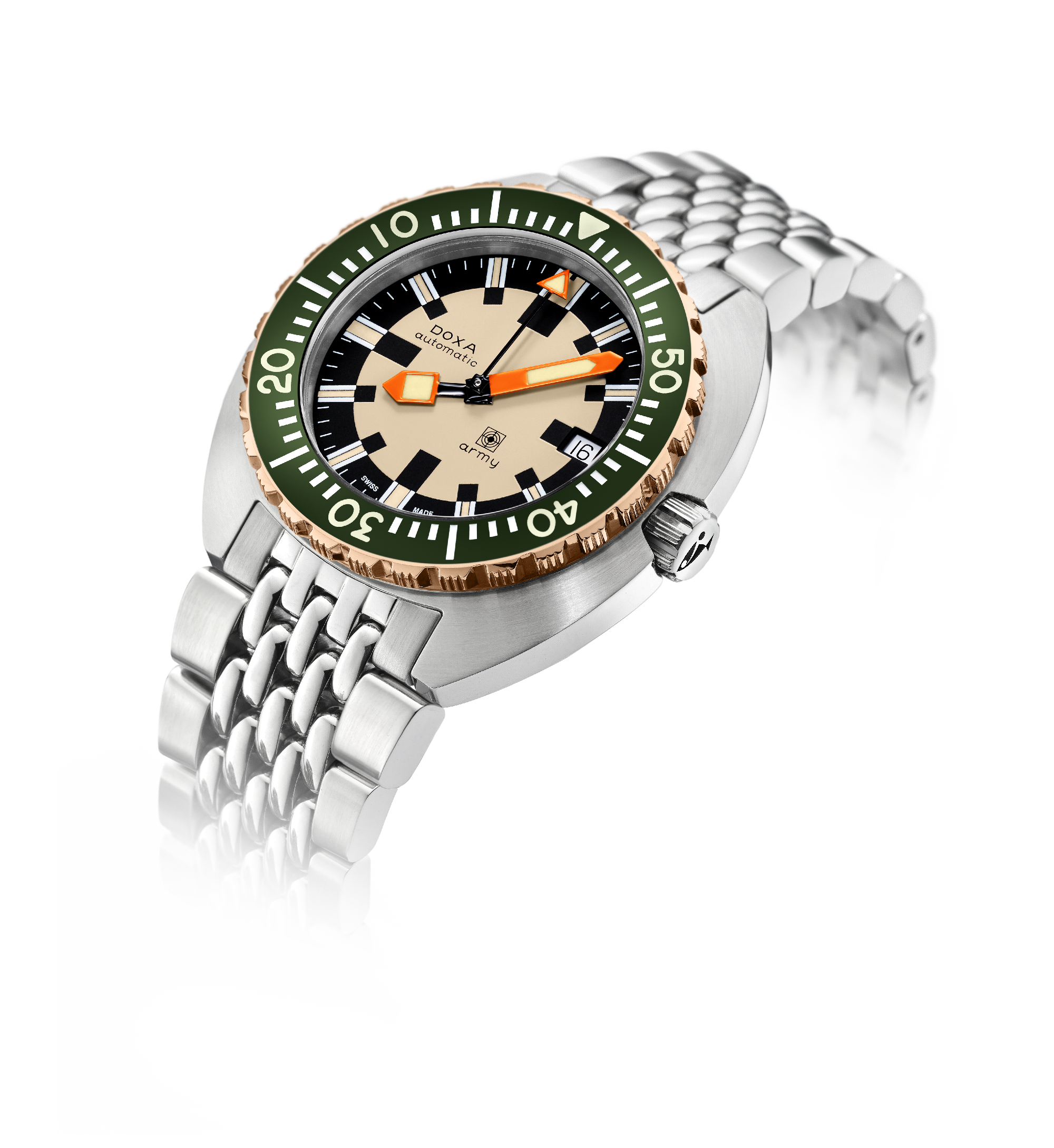 DOXA Army, Lunetta in bronzo